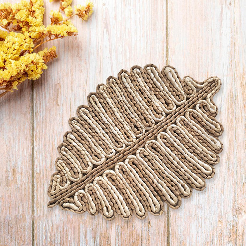 Mantel Individual Tejido, Tapete Para Comedor, 42cmx30cm