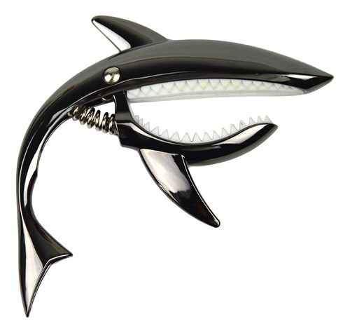 Guitarra Acústica Shark Capo De 6 Cuerdas