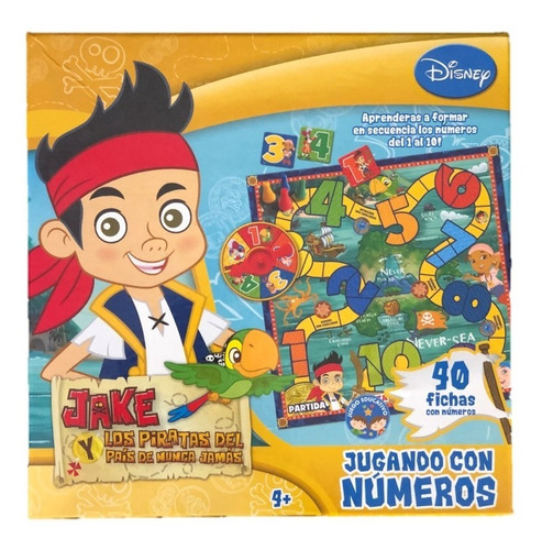 Disney Jake Y Los Piratas Jugando Con Números - Open Box