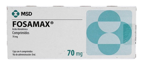 Fosamax 70 Mg Caja Con 4 Comprimidos