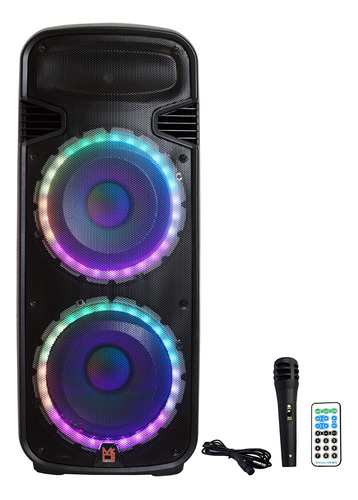 Mr Dj Dual Altavoz Potencia Maxima Bluetooth Incorporado