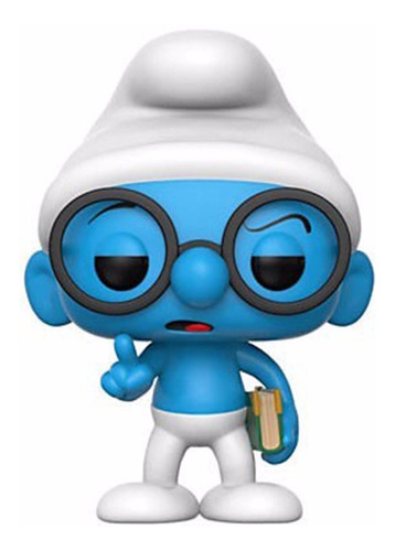 Funko Pop Genius #271 - Animación pop de Brainy Os Smurfs