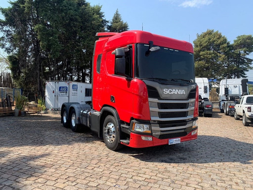 Scania R 450 A 6x4 Único Dono Rodas De Alumínio Pneus Novos 