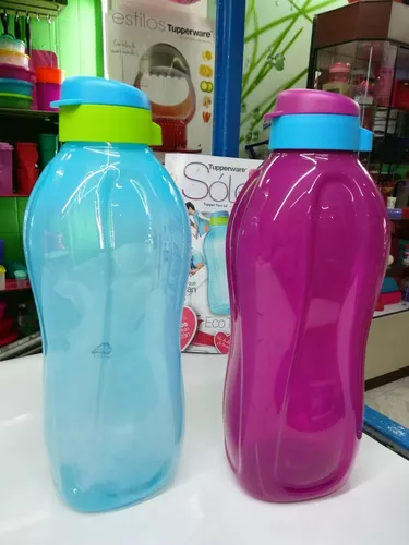 Eco Twist Tupperware, Botella De Agua De 2 Litros
