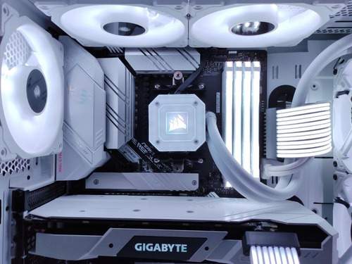 Pc Gamer Blanca Ryzen 5 Nvidia Rtx 3070 White Snow Gama Alta