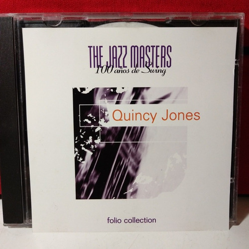 Quincy Jones Jazz Master (swing) Cd Ed Dublin Irlanda Impeca