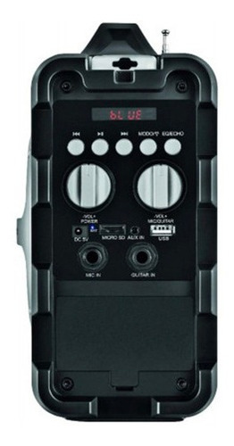 Imagem 3 de 6 de Caixa De Som Amplificada Mondial Mco12 Bivolt Com Bateria