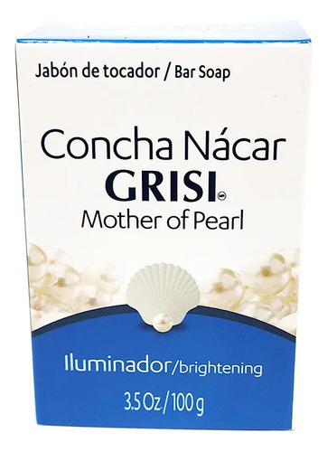 Jabon Grisi Concha Nacar 100g