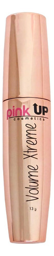 Máscara De Pestañas Pink Up Volume Xtreme Resistente Al Agua Color Negro