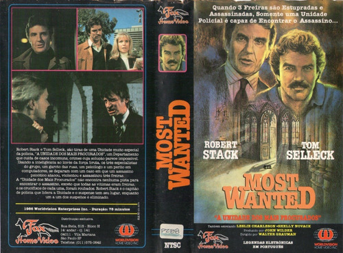 Most Wanted A Unidade Dos Mais Procurados - Tom Selleck Raro (Usado)