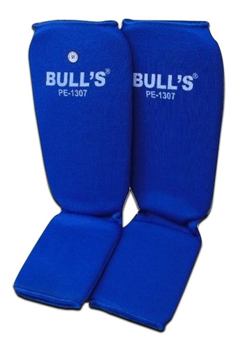 Protectores Tibiales Tipo Media Bulls Con Empeine Muay Thai