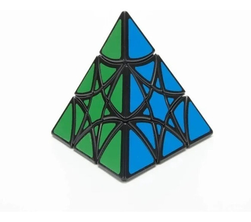 Cubo Rubik Lanlan Star Pyraminx Negro - Nuevo Original 