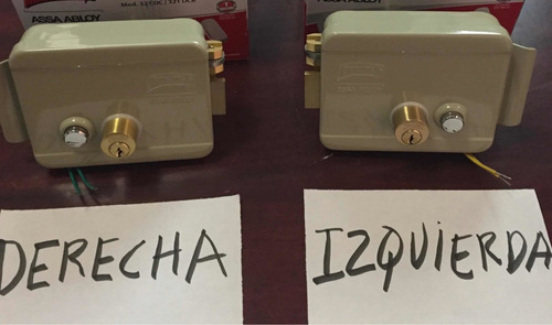 Chapa Electrica Phillips Con Interfon Y Acceso Digital Cable Beige