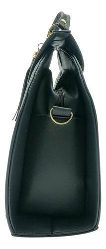 Bolsa Mochila Mickey Mouse Tactopiel Hecho En México 2 En 1 Negro Lisa Oro Negro