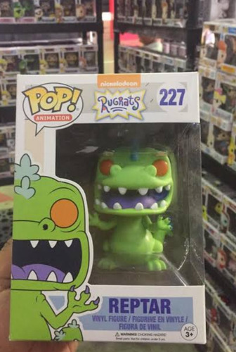 Funko Pop Reptar #227 Rugrats Nickelodeon Nick Raro (Usado)