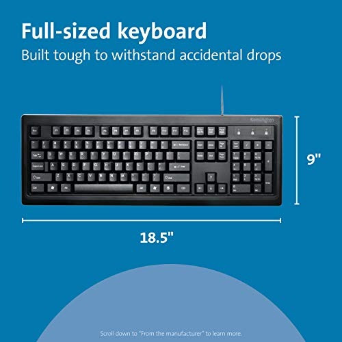 Set De Escritorio Usb Con Teclado Y Ratón Kensington