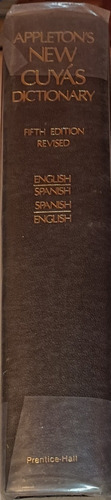 Appletons New Cuyas Dictionary- English Spanish 5ta Edición (Usado)