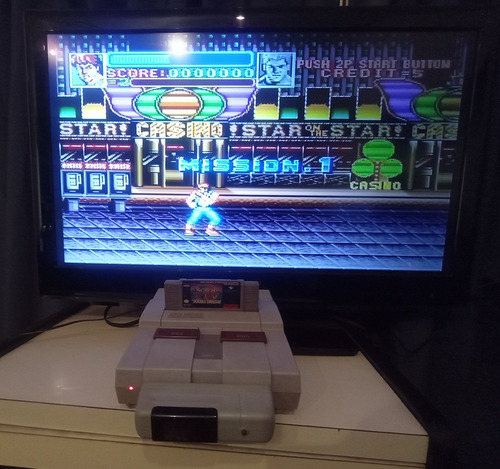 Super Double Dragon Super Nintendo Original Americano Usa (Usado)