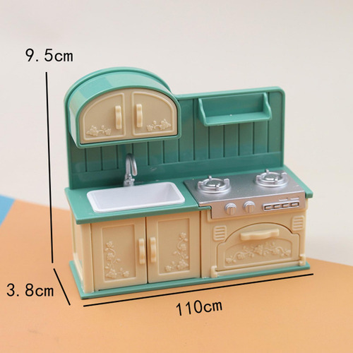 Juego De Cocina Para Casa De Muñecas, Juego De Simulación,