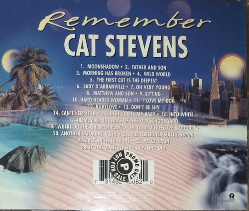 Cat Stevens Collection Cd Promo Difusion Impecable Hits!