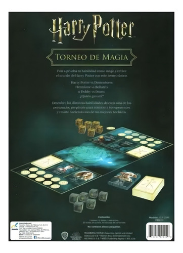 Juego De Mesa Novelty Harry Potter Torneo De Magia. Novedad