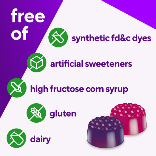 Gomas Multivitamínicas Femininas Vitafusion Com Sabor De Fru