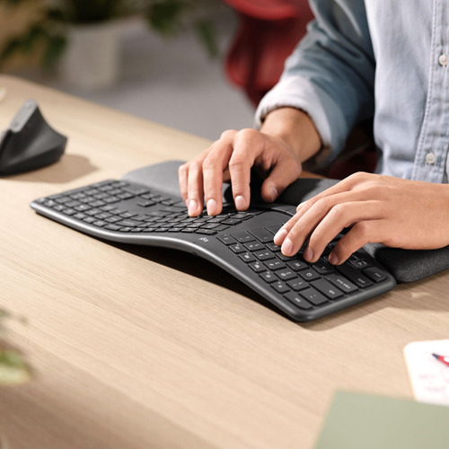 Teclado Inalámbrico Logitech Ergo K860 Split Graphite