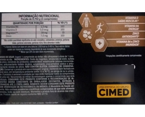 Testo Performance Lavitan, Potência E Vitalidade - 30 Comp