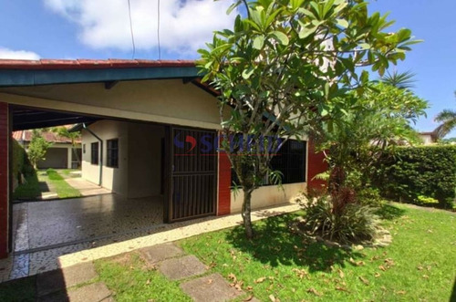 Excelente Casa Térrea Na Praia Grande - Balneário Florida. - Mr75172