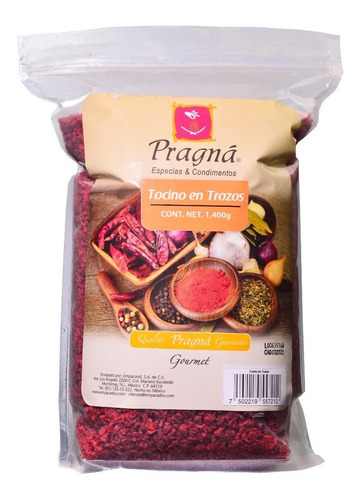 Tocino En Trozos Pragna 1400gr Inst