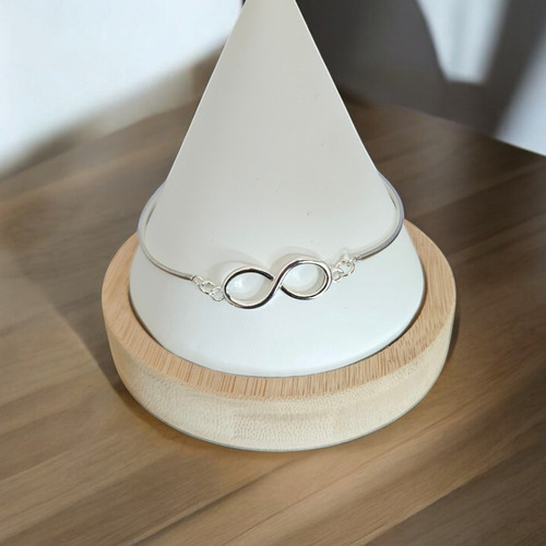 Pulsera Infinito Enchapada En Plata