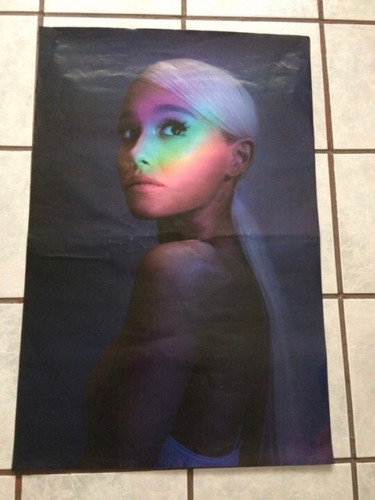 Ariana Grande Sweetener No Tears Left To Cry Poster En Tubo