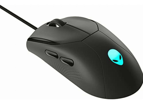 Mouse Alámbrico Para Gaming Alienware-aw320m, Negro