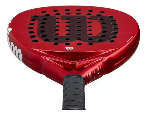 Pala Padel Wilson Bela 2.5 Elite Rojo Wr161311u2