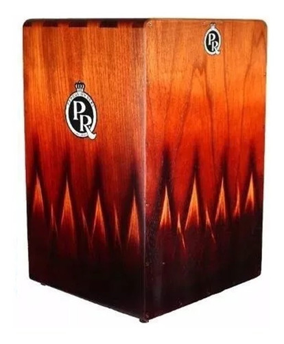 Cajon Peruano Profesional Marca Pr (percusion Real) Flameado