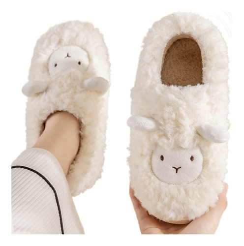 Pantuflas Antideslizantes Cómodas De Animal Home Para Mujer