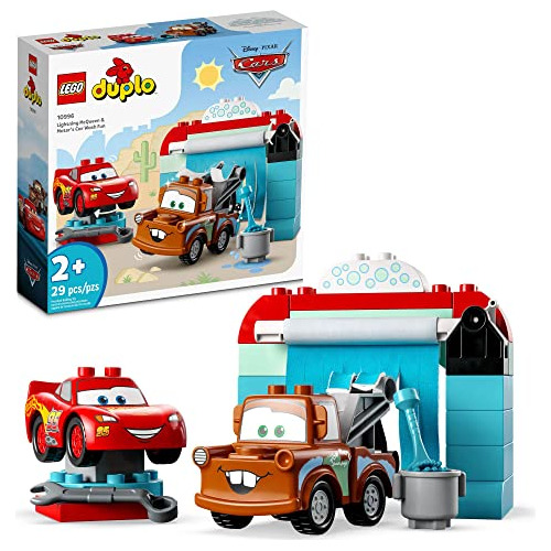 Duplo Disney Y Pixar's Cars Lightning Mcqueen & Mater's Car