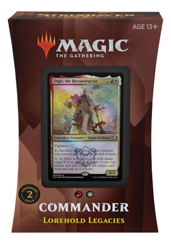 Magic Tg: Strixhaven: School Of Mages - Commander En Inglés