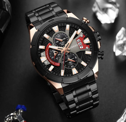 Relojes Cronógrafo De Cuarzo Curren 8401 Para Hombre