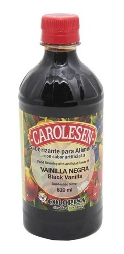 Esencia Carolesen 510ml Vainilla Negra Pack X2