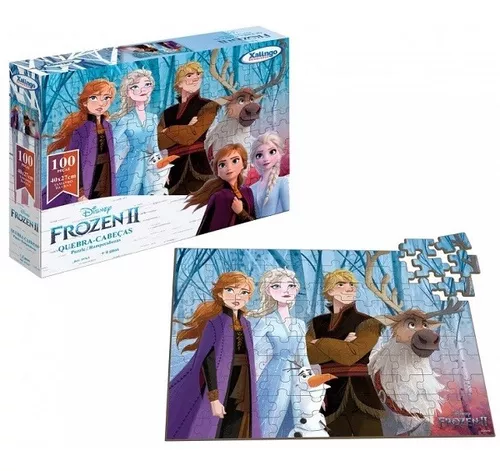 Disney - Diversão com quebra-cabeça Frozen - Ed. Online