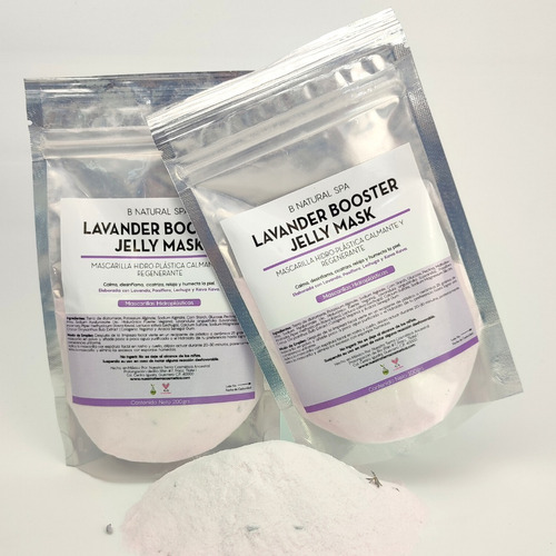 Mascarilla Hidro-plástica Calmante Con Lavanda Y Kava Kava