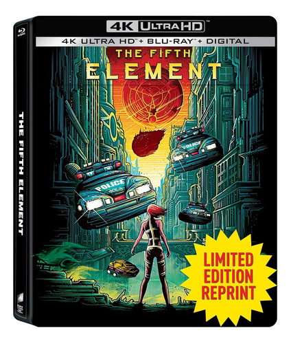 4k Uhd + Blu-ray The Fifth Element Quinto Elemento Steelbook