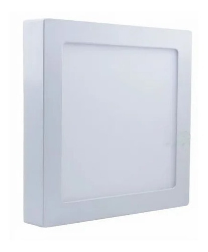 Plafon De Led Quadrado Sobrepor 18w 6000k Bivolt - Kian