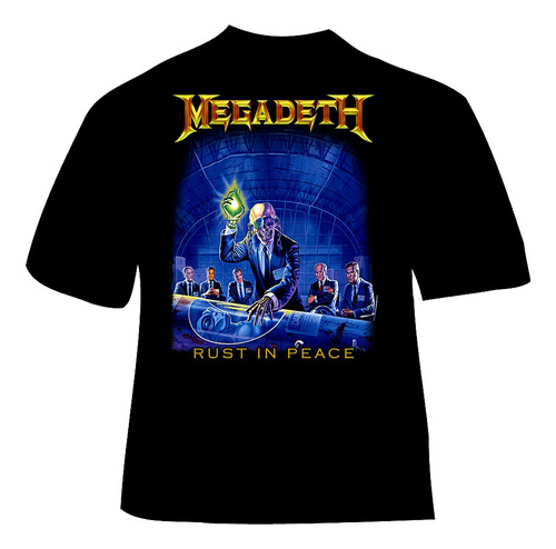 Polera Megadeth - Ver 06 - Rust In Peace