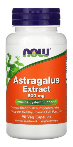 Now Foods Extracto De Astrágalo, 500 Mg, 90  Veg  Caps  Sfn