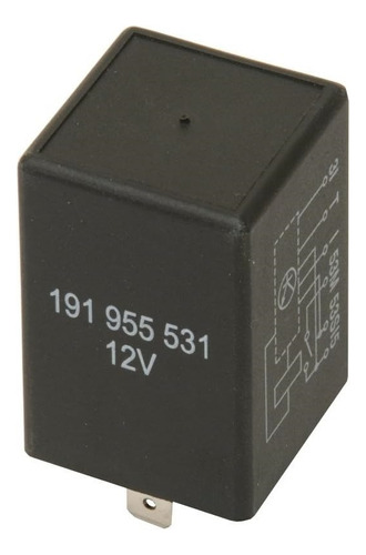Relay Limpiadores Vw T1 A2 A3 #19 6patas B191955531 Bruck