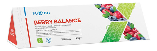 Berry Balance Fuxion 28 Sobres - g a $1165