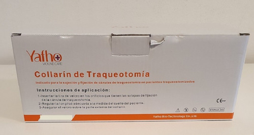 Collarín Para Cánula De Traqueostomía (caja X 20 Unidades)