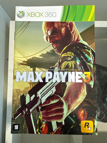 Jogo Max Payne 3 - Xbox 360 - - Mídia Física (Usado)